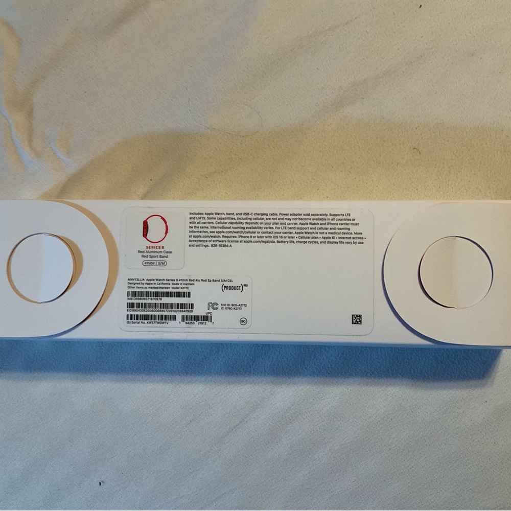 Apple Watch / Smartwatch Series 8 - Bold Red - Picture 7 of 8